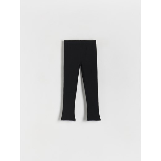 Reserved - Spodnie flare - czarny ze sklepu Reserved w kategorii Spodnie chłopięce - zdjęcie 171425937