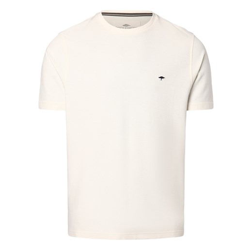 Fynch-Hatton Koszulka męska Mężczyźni Bawełna écru jednolity ze sklepu vangraaf w kategorii T-shirty męskie - zdjęcie 171426038