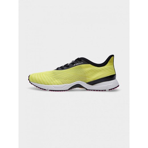 Damskie buty do biegania 4F SIGNUM OBDS100 - żółte 39 Sportstylestory.com promocyjna cena