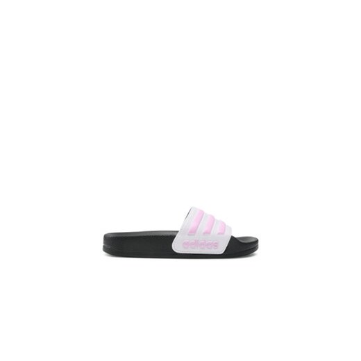 adidas Klapki adilette Shower K FY8843 Biały ze sklepu MODIVO w kategorii Klapki dziecięce - zdjęcie 171427569