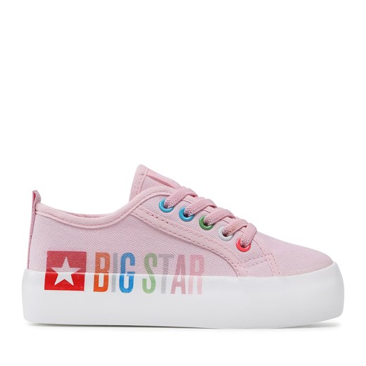 Tenisówki Big Star Shoes HH374152 Pink 34 eobuwie.pl