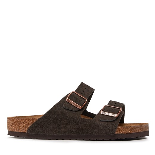 Klapki Birkenstock Arizona Bs 0951311 Mocha ze sklepu eobuwie.pl w kategorii Buty męskie - zdjęcie 171431438