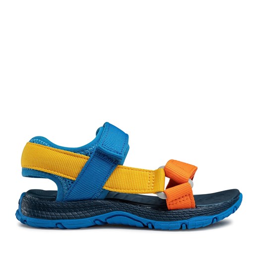 Sandały Merrell Kahuna Web MK264947 Blue Multi ze sklepu eobuwie.pl w kategorii Sandały dziecięce - zdjęcie 171431515