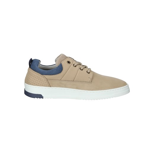 Bullboxer Skórzane sneakersy w kolorze beżowym Bullboxer 44 promocyjna cena Limango Polska