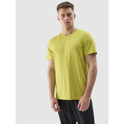 4F Koszulka sportowa w kolorze zielonym ze sklepu Limango Polska w kategorii T-shirty męskie - zdjęcie 171432619