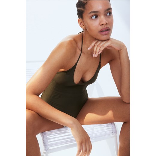 H & M - Kostium kąpielowy - Zielony ze sklepu H&M w kategorii Stroje kąpielowe - zdjęcie 171438188