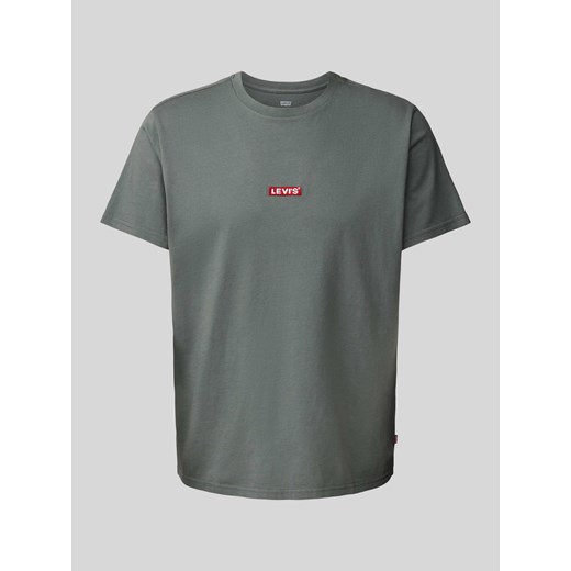 T-shirt z naszywką z logo ze sklepu Peek&Cloppenburg  w kategorii T-shirty męskie - zdjęcie 171438488