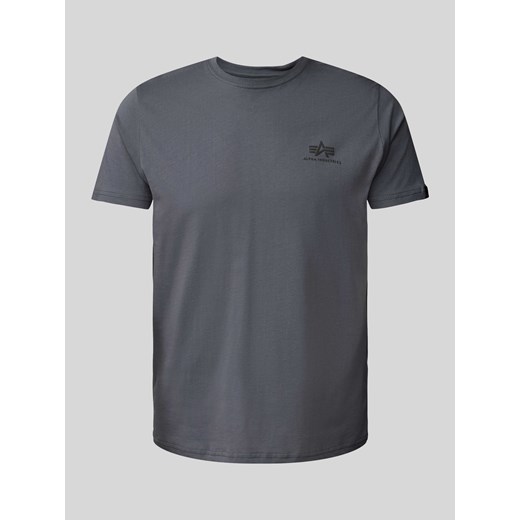 T-shirt z nadrukiem z logo ze sklepu Peek&Cloppenburg  w kategorii T-shirty męskie - zdjęcie 171438525