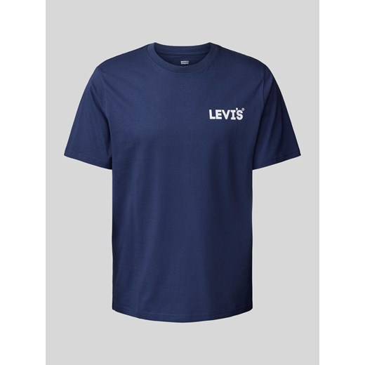 T-shirt z nadrukiem z logo ze sklepu Peek&Cloppenburg  w kategorii T-shirty męskie - zdjęcie 171438556