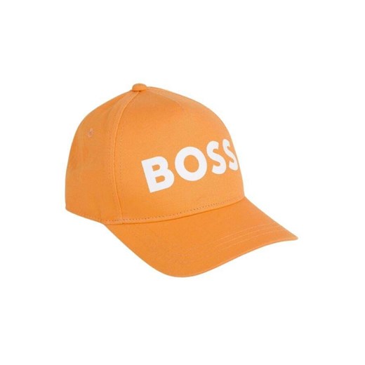 czapka boss j50943 389 pomarańczowy ze sklepu Royal Shop w kategorii Czapki z daszkiem damskie - zdjęcie 171446246
