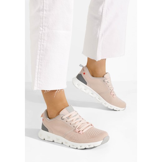 Różowe buty sportowe Vergueda ze sklepu Zapatos w kategorii Buty sportowe damskie - zdjęcie 171446349