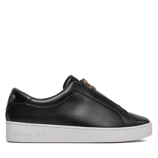 Sneakersy MICHAEL Michael Kors Keaton Zip Slip On 43R4KTFP1L Black 001 ze sklepu eobuwie.pl w kategorii Trampki damskie - zdjęcie 171446699