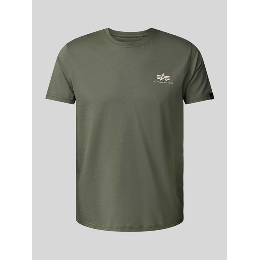T-shirt z nadrukiem z logo ze sklepu Peek&Cloppenburg  w kategorii T-shirty męskie - zdjęcie 171447225