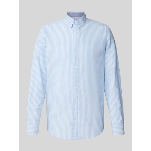 Koszula casualowa o kroju regular fit z wzorem w paski ze sklepu Peek&Cloppenburg  w kategorii Koszule męskie - zdjęcie 171447475