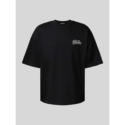 T-shirt o kroju oversized z nadrukiem z logo ze sklepu Peek&Cloppenburg  w kategorii T-shirty męskie - zdjęcie 171447488