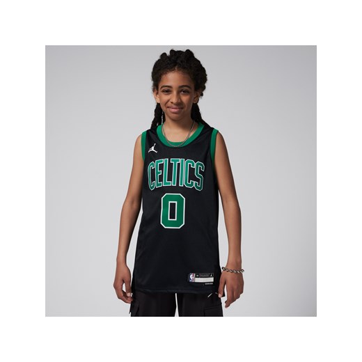 Koszulka dla dużych dzieci Nike Dri-FIT Swingman Boston Celtics Statement Edition - Czerń ze sklepu Nike poland w kategorii T-shirty chłopięce - zdjęcie 171447527