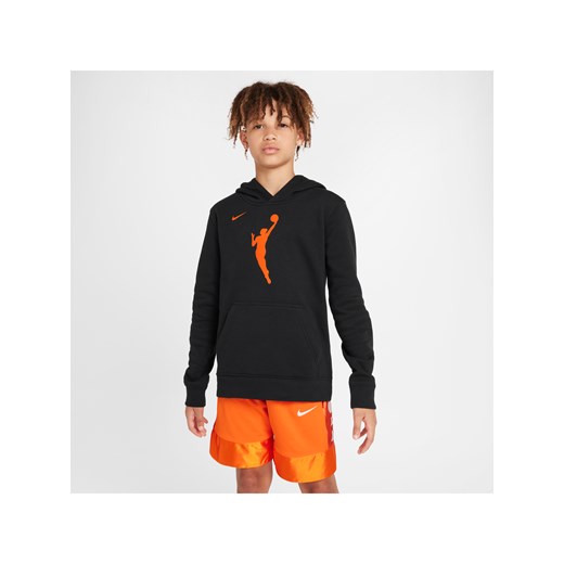 Bluza z kapturem dla dużych dzieci Nike WNBA Team 13 Essential - Czerń ze sklepu Nike poland w kategorii Bluzy chłopięce - zdjęcie 171447619