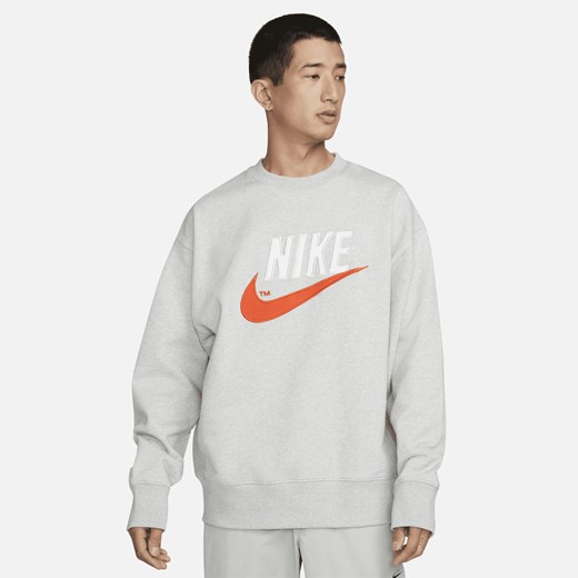 Męska bluza z dzianiny dresowej Nike Sportswear - Szary Nike XL Nike poland
