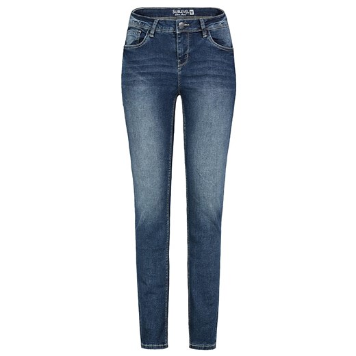 Sublevel Dżinsy - Slim fit - w kolorze granatowym ze sklepu Limango Polska w kategorii Jeansy damskie - zdjęcie 171448606
