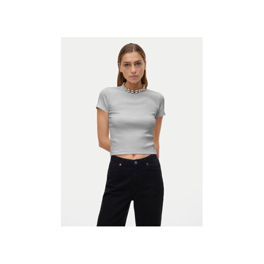 Vero Moda T-Shirt Chloe 10306894 Szary Tight Fit Vero Moda L MODIVO