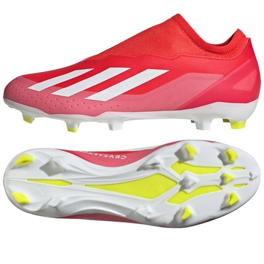 Buty piłkarskie adidas X Crazyfast League Ll M IG0623 czerwone ze sklepu ButyModne.pl w kategorii Buty sportowe męskie - zdjęcie 171449627