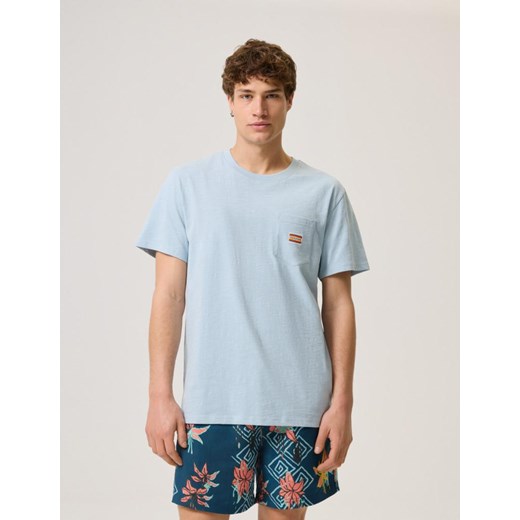 Koszulka CLTN T 1324 J. Niebieski S ze sklepu Diverse w kategorii T-shirty męskie - zdjęcie 171450378
