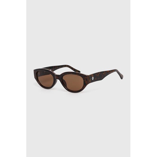 Samsoe Samsoe okulary przeciwsłoneczne JUDE kolor brązowy U23900003 ze sklepu PRM w kategorii Okulary przeciwsłoneczne damskie - zdjęcie 171450747