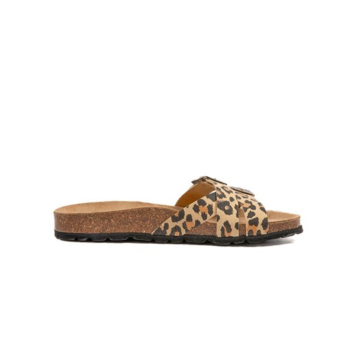 billowy Klapki w kolorze brązowo-beżowym Billowy 40 promocja Limango Polska