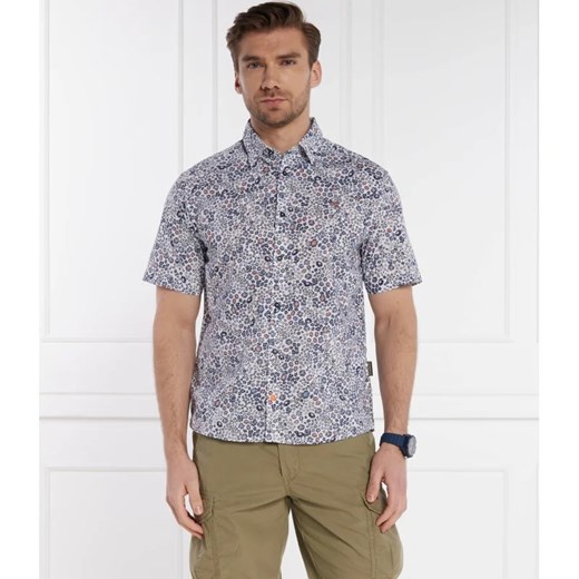 Napapijri Koszula G-RONGE SS AOP | Regular Fit ze sklepu Gomez Fashion Store w kategorii Koszule męskie - zdjęcie 171451165