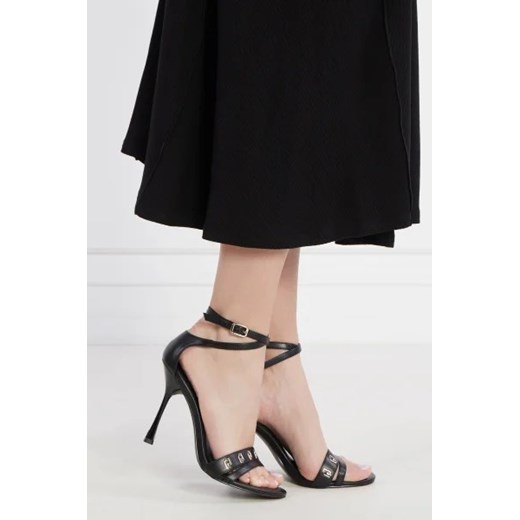 Liu Jo Sandały na szpilce MIRIAM 03 | z dodatkiem skóry Liu Jo 37 Gomez Fashion Store