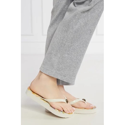 Klapki damskie Kurt Geiger z tworzywa sztucznego bez zapięcia casualowe