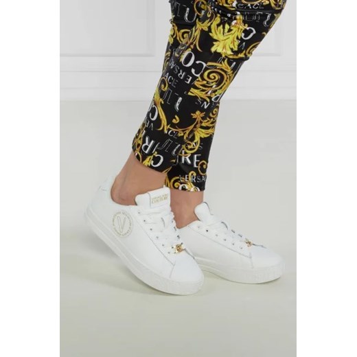 Versace Jeans Couture Skórzane trampki 41 okazyjna cena Gomez Fashion Store