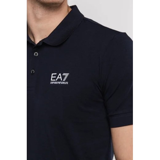 EA7 Polo | Regular Fit L okazja Gomez Fashion Store