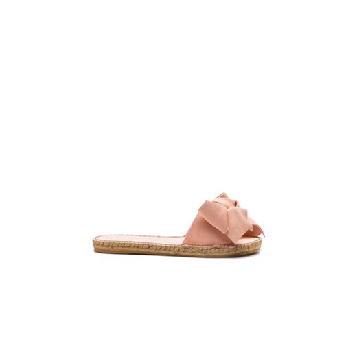 Manebi Espadryle Sandals With Bow W 1.4 J0 Różowy ze sklepu MODIVO w kategorii Espadryle damskie - zdjęcie 171451916