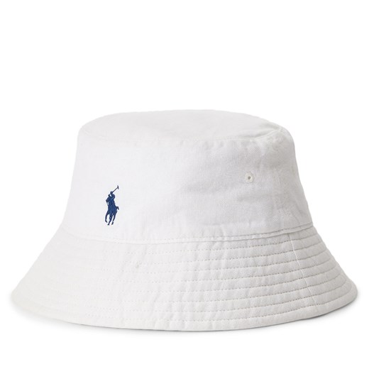 Kapelusz Polo Ralph Lauren 455938465001 Deckwash White ze sklepu eobuwie.pl w kategorii Kapelusze damskie - zdjęcie 171452756