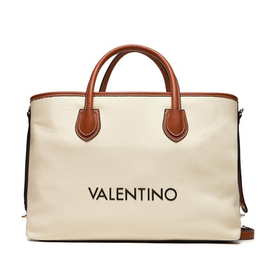 Torebka Valentino Leith Re VBS7QH02 Naturale/Cuoio F29 ze sklepu eobuwie.pl w kategorii Torby Shopper bag - zdjęcie 171452785