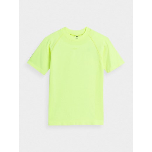 4F Koszulka w kolorze limonkowym do biegania XS/S okazyjna cena Limango Polska