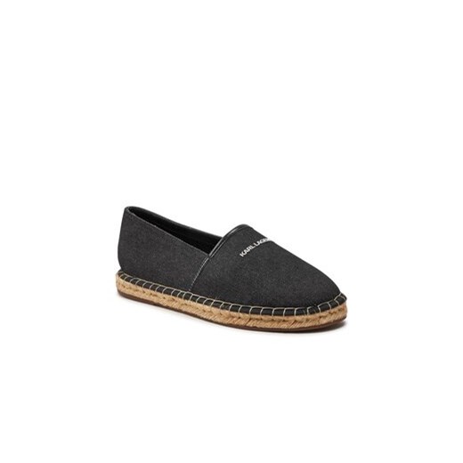 Espadryle męskie Karl Lagerfeld bez zapięcia z tkaniny