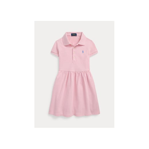 Polo Ralph Lauren Sukienka codzienna 312934961002 Różowy Regular Fit ze sklepu MODIVO w kategorii Sukienki dziewczęce - zdjęcie 171453846