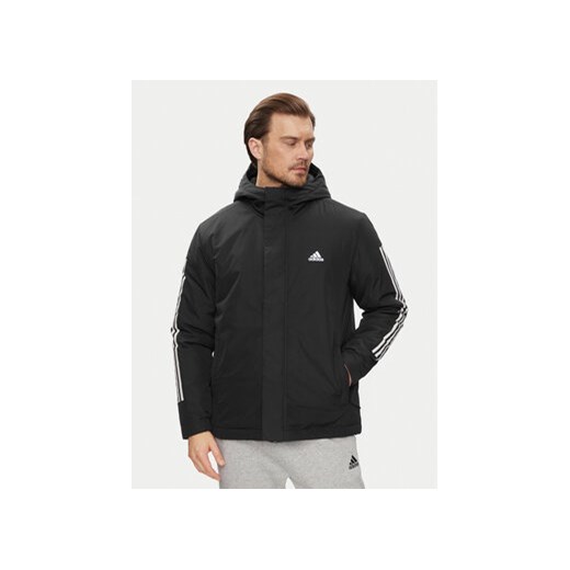 adidas Kurtka przejściowa 3-Stripes IP2537 Czarny Regular Fit S MODIVO