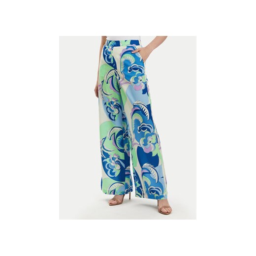 Gaudi Spodnie materiałowe 411FD25011 Niebieski Relaxed Fit ze sklepu MODIVO w kategorii Spodnie damskie - zdjęcie 171454248