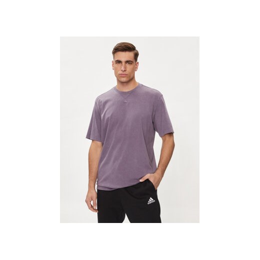 adidas T-Shirt ALL SZN Garment-Wash IJ6924 Szary Loose Fit ze sklepu MODIVO w kategorii T-shirty męskie - zdjęcie 171454258