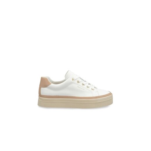 Gant Sneakersy Avona Sneaker 28531446 Biały ze sklepu MODIVO w kategorii Trampki damskie - zdjęcie 171454309