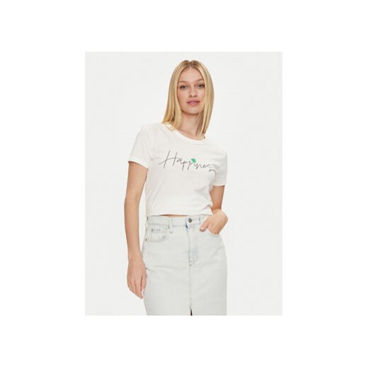 JDY T-Shirt Michigan 15311702 Biały Regular Fit ze sklepu MODIVO w kategorii Bluzki damskie - zdjęcie 171454319