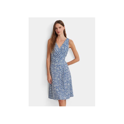 Lauren Ralph Lauren Sukienka letnia 250933494001 Niebieski Regular Fit ze sklepu MODIVO w kategorii Sukienki - zdjęcie 171454355