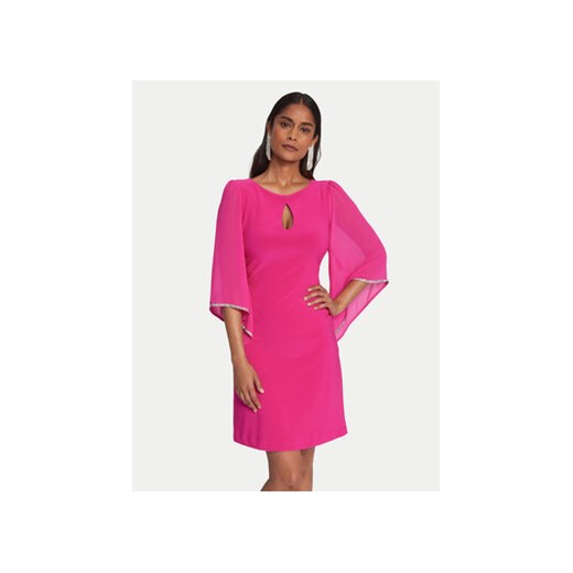 Joseph Ribkoff Sukienka koktajlowa 241709 Różowy Regular Fit ze sklepu MODIVO w kategorii Sukienki - zdjęcie 171454489