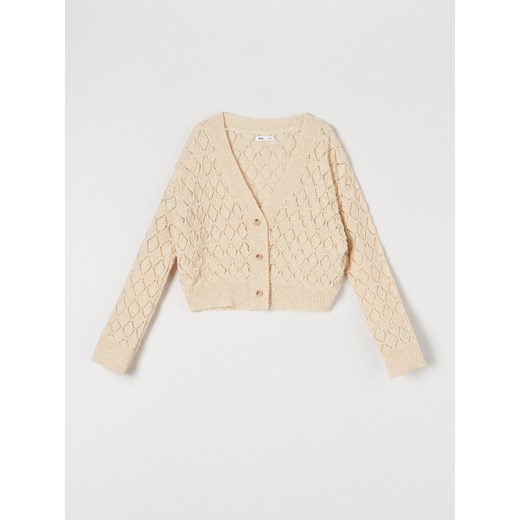 Beżowy sweter damski Sinsay