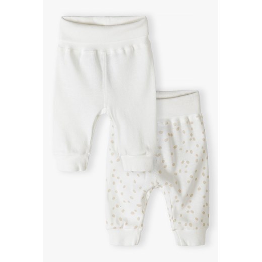 Półśpiochy niemowlęce z bawełny - wyprawka - 5.10.15. ze sklepu 5.10.15 w kategorii Spodnie i półśpiochy - zdjęcie 171455377