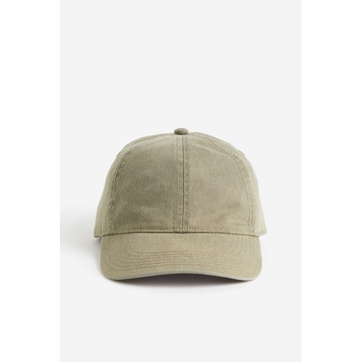 H & M - Dżinsowa czapka z daszkiem - Beżowy ze sklepu H&M w kategorii Czapki z daszkiem damskie - zdjęcie 171457705