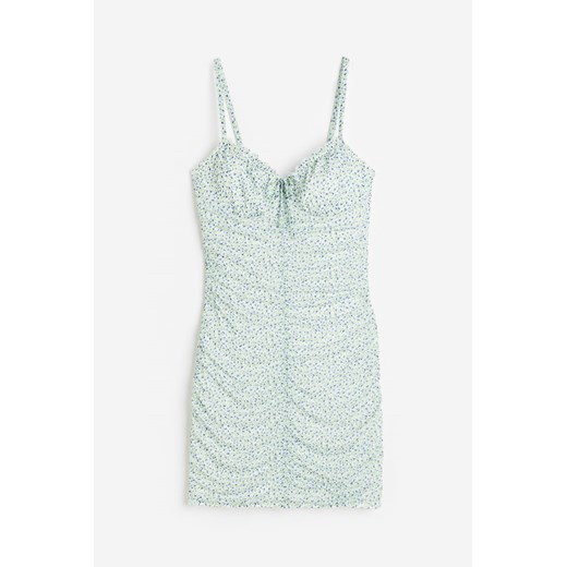 H & M - Drapowana sukienka - Biały ze sklepu H&M w kategorii Sukienki - zdjęcie 171457726
